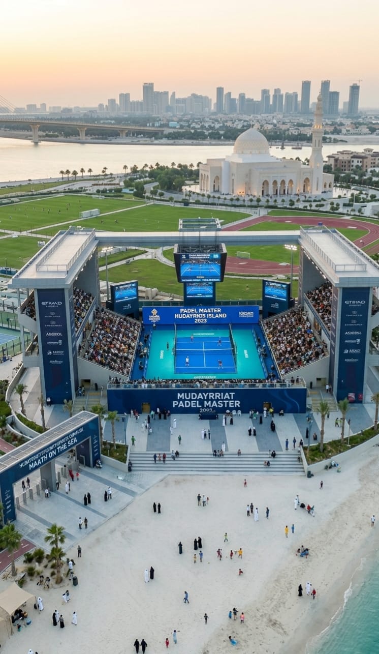 Abu Dhabi Padel Master — event IT infrastructure by IP Care