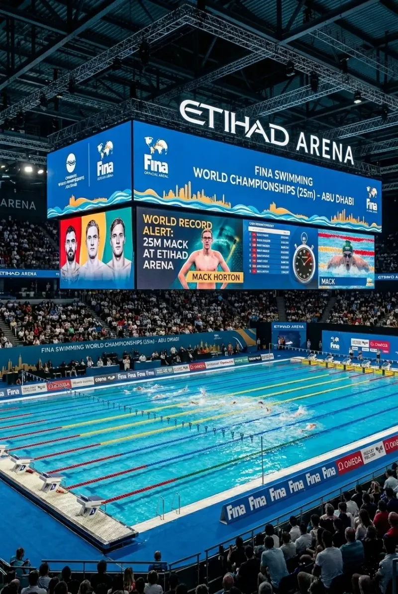 FINA World Swimming Championship — event IT infrastructure by IP Care