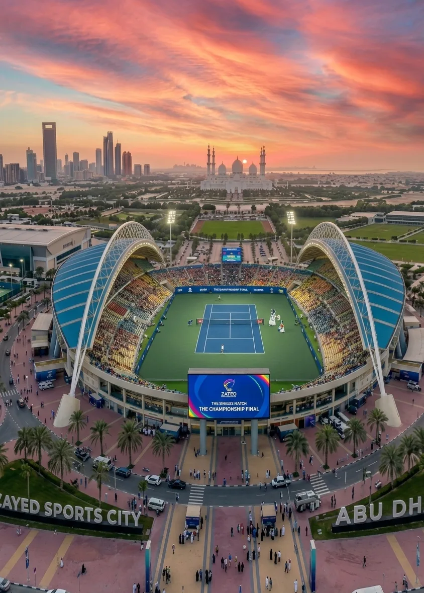 Mubadala Abu Dhabi Open — event IT infrastructure by IP Care