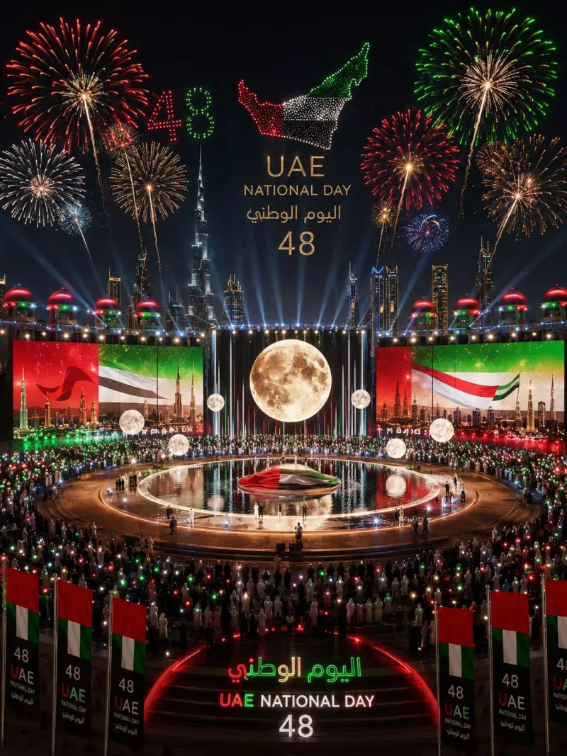 UAE National Day — 48th Edition — event IT infrastructure by IP Care