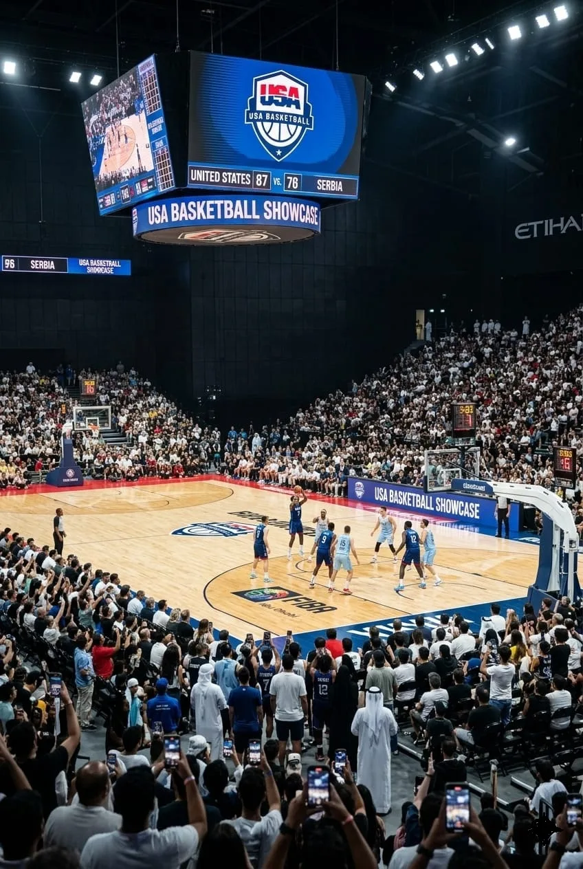 USA Basketball Showcase 2024 — event IT infrastructure by IP Care