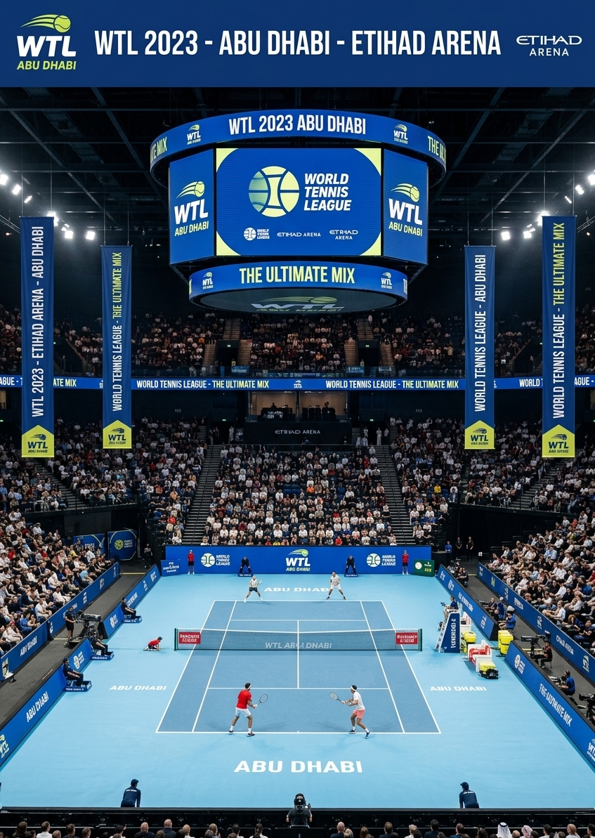 World Tennis League — event IT infrastructure by IP Care