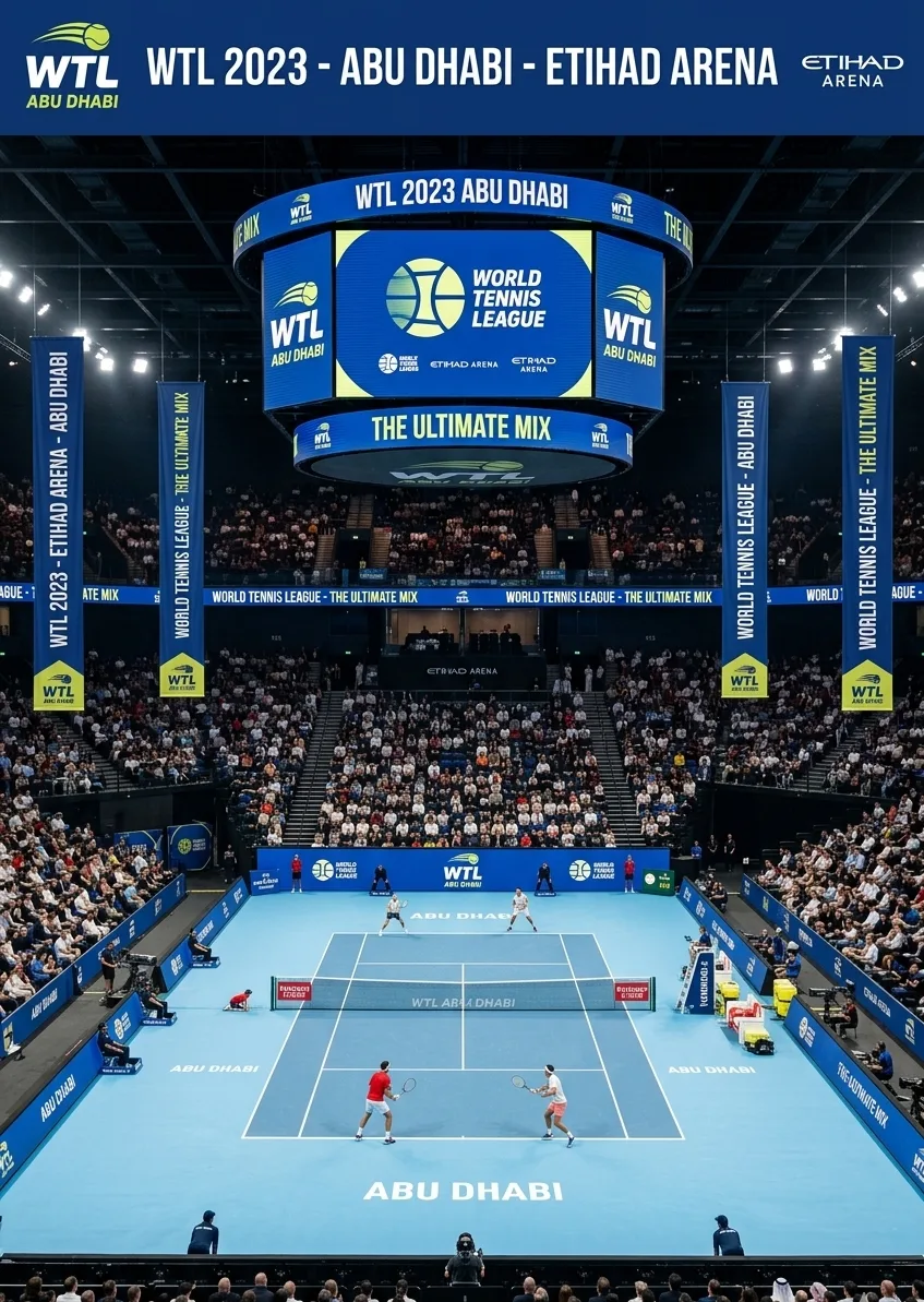 World Tennis League — event IT infrastructure by IP Care